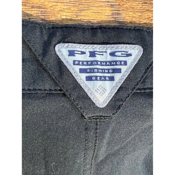 Columbia Mens PFG  Omnishield Black Shorts size 40 - Picture 4 of 6